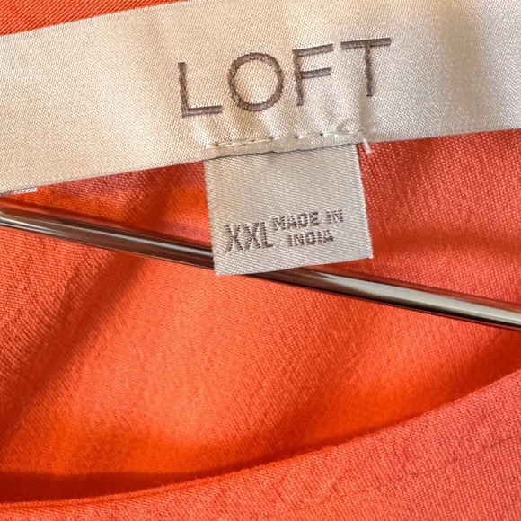 Loft XXL Shell Tunic Eyelet Embroidery Salmon Pink - Picture 7 of 7